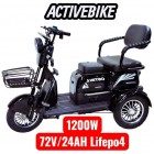 Електричний трицикл Corso OSTIN L NL-815063 (1200W, 72V/24Ah Lifepo4)